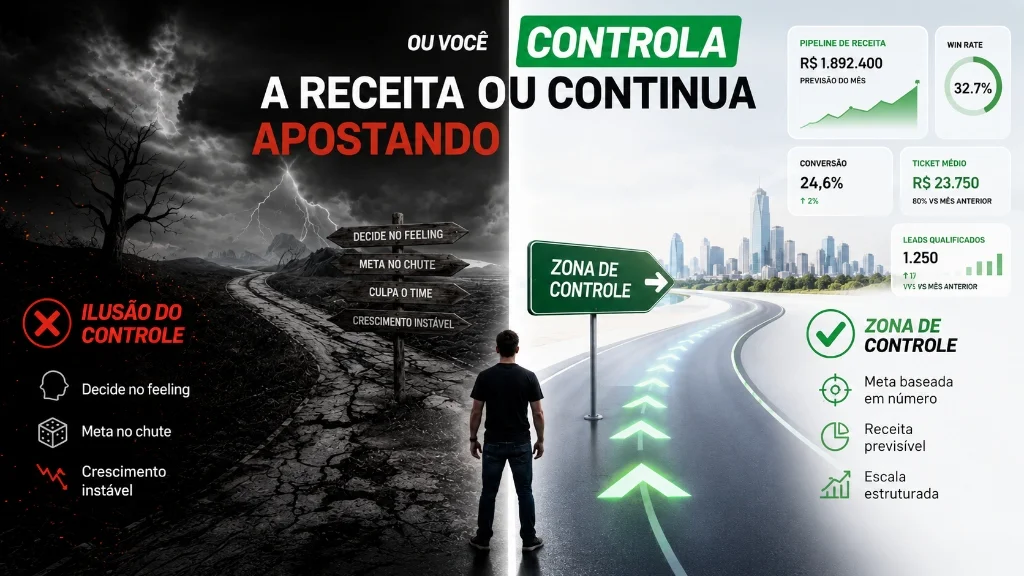 Ilusão do controle vs Zona de controle